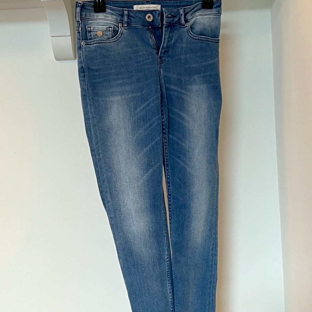 Jeans and Blouse Bundle ! Maison Scotch Blauw Jeans  & Rachel Rachel Roy Blouse